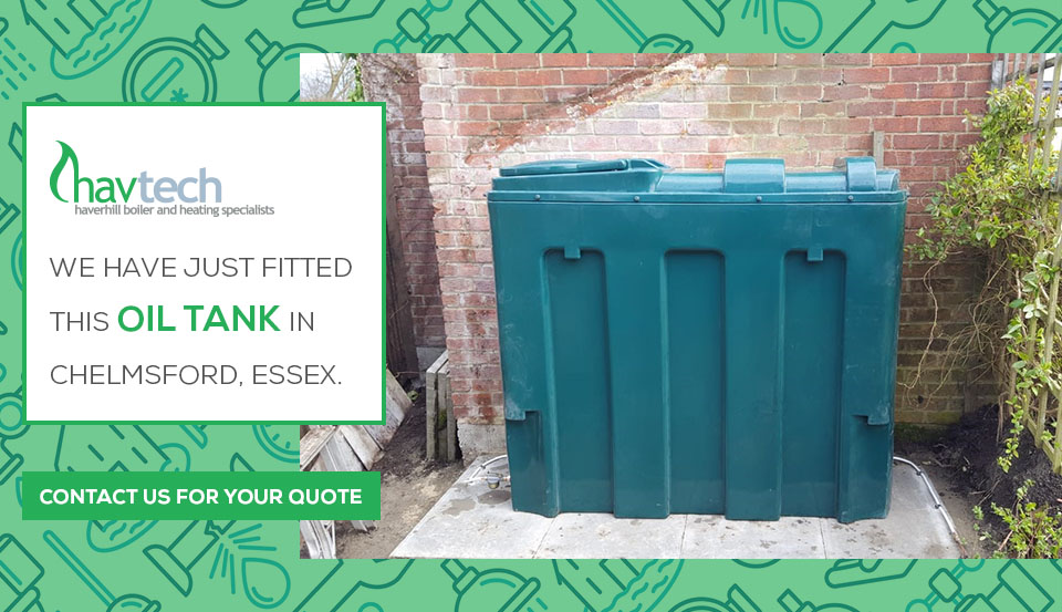 Newly fitted Oil Tank in Chelmsford, Essex
